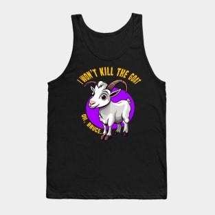 Shauna Says No - A Goatly Redemption Tank Top